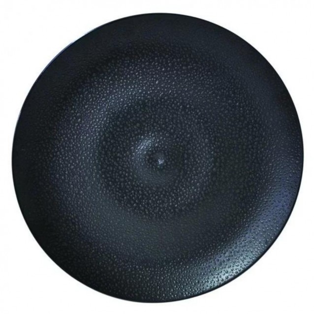 Farfurie de prezentare 31 cm Bulle Sable Noir Bernardaud